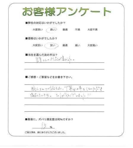 お客様レビュー