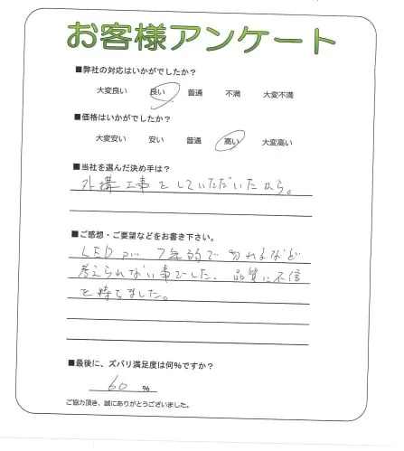 お客様レビュー