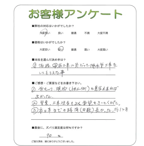 お客様の声
