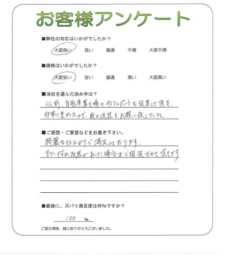 お客様の声