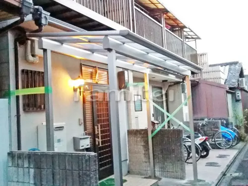 雨除け屋根 YKKAP ヴェクターテラス屋根(ベクター) 1階用 F型フラット屋根 特殊加工 独立式