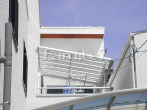 ベランダ屋根 YKKAP ヴェクターテラス屋根(ベクター) 2階用 積雪50cm対応 F型フラット屋根 物干し