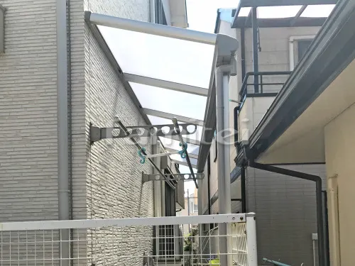 雨除け屋根 YKKAP ヴェクターテラス屋根(ベクター) 1階用 F型フラット屋根