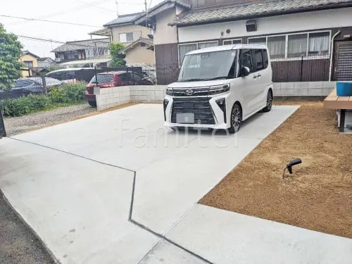 駐車場ガレージ床 土間コンクリート