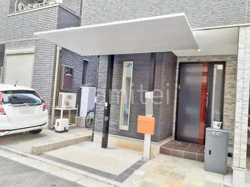 既存サイクルポート移設