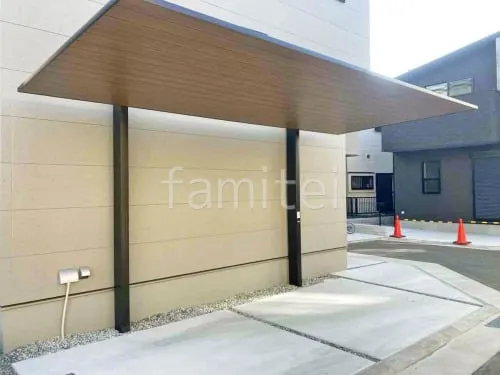 柱色 ブラック 屋根色 チェリーウッド