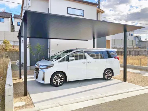 柱色 ブラック 屋根色 ブラック