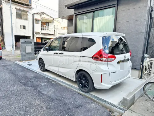 新築シンプル オープン外構