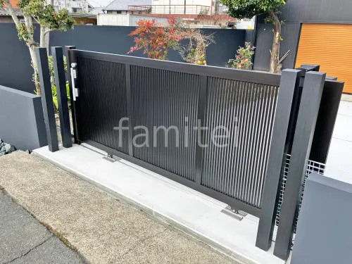 引き戸門扉 LIXIL エススライドB型 片引き