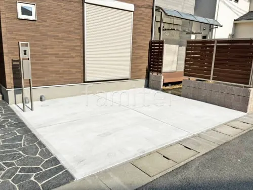 駐車場ガレージ床 土間コンクリート