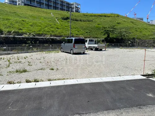 駐車場 砕石敷き
