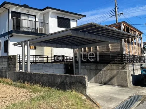 本体色 プラチナステン 屋根色 アースブルー(マット調)