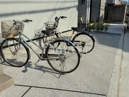 駐車場ガレージ床 床洗い出し仕上げ