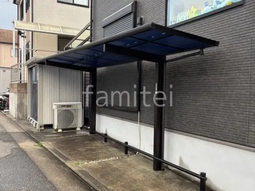 本体色 カームブラック 屋根色 アースブルー(マット調)