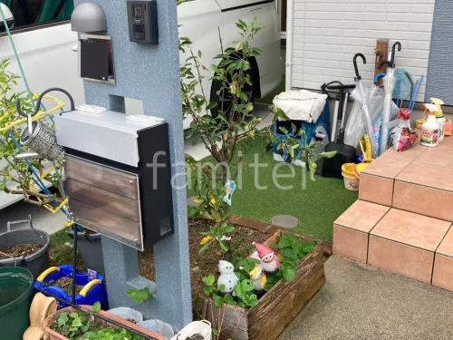 既存植栽移植