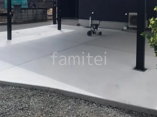 駐車場ガレージ床 土間コンクリート