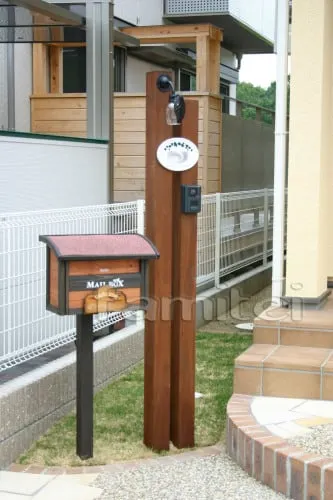 枕木風 機能門柱