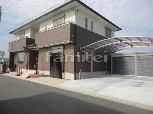 車庫コンクリート仕上げ