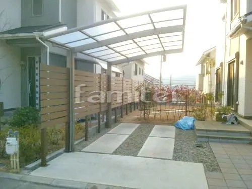 カーポート LIXILリクシル カーブポートシグマ3 TOSTEMトステム 1台用(単棟) R型アール屋根