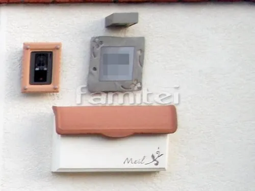 郵便受けポスト ディーズガーデン スタッコ-U 埋め込み式 インターホンカバー C-13