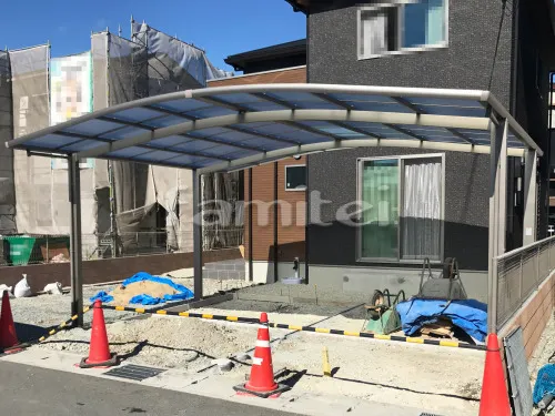 カーポート LIXILリクシル ネスカR 横2台用(ワイド ツイン)