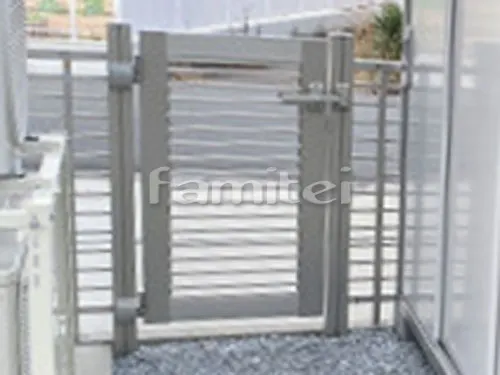 勝手口門扉 YKKAP シンプレオ9型 10-06 横粗格子 片開き 境界フェンス塀 シンプレオ9型 横粗格子