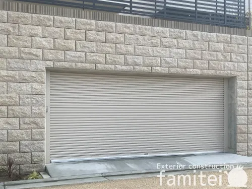 三和シャッター 電動式 スチールシャッター