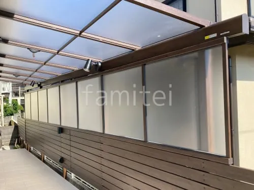 目隠しパネル（前面 正面）1段 汎用形材 アルファプロ