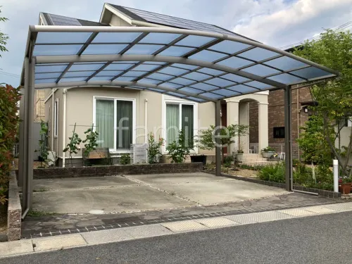 本体色 シャイングレー 屋根材 熱線遮断ポリカーボネート クリアマットS