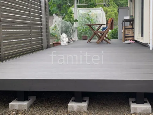 設置場所：土・砂利