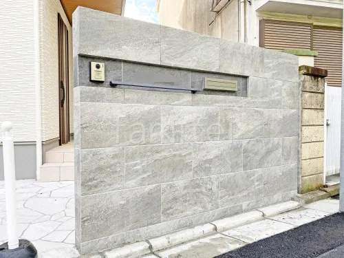 新築シンプル オープン外構