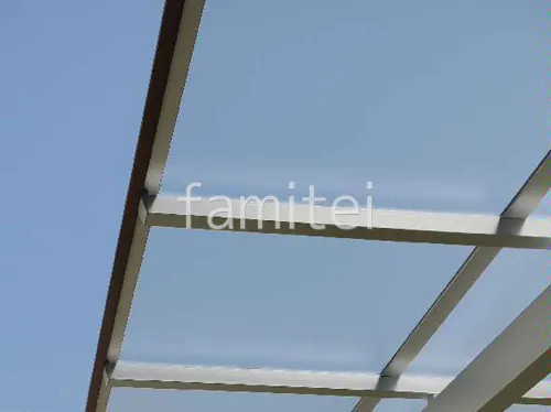 屋根材 ポリカーボネート かすみ