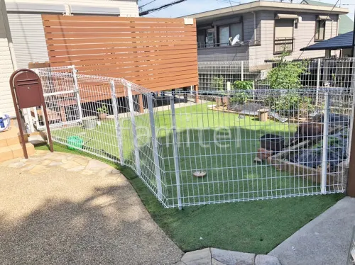 境界フェンス塀 YKKAP イーネット2FK型 門扉 イーネット2型