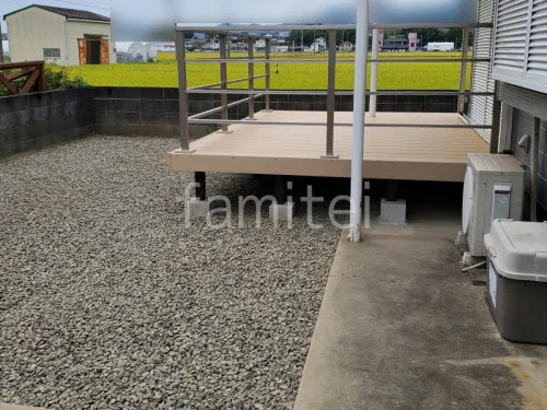 お庭のリフォーム