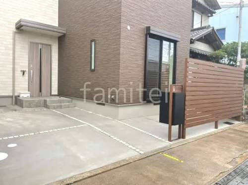 新築ベーシック オープン外構