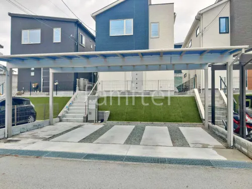 本体色 プラチナステン 屋根色 アースブルー(マット調)