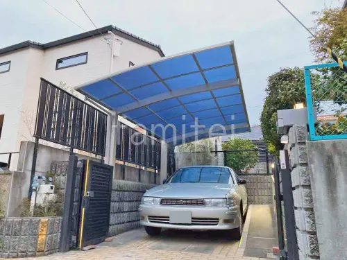 本体色 プラチナステン 屋根色 アースブルー(マット調)