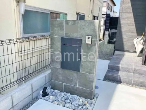 ロックガーデン 割栗石敷き