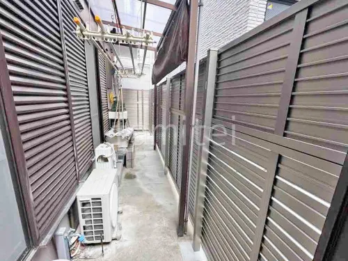 目隠しフェンス塀 LIXIL AB YS3型 YM2型 2段柱