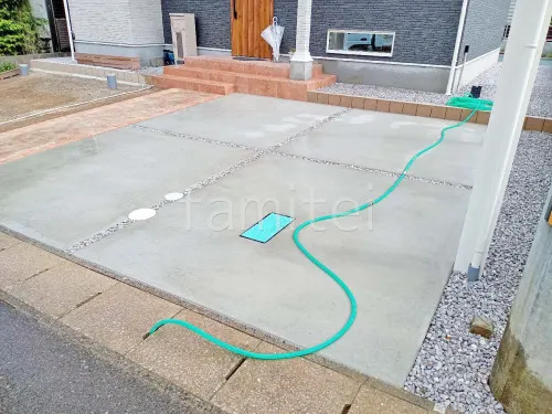 駐車場ガレージ床 土間コンクリート