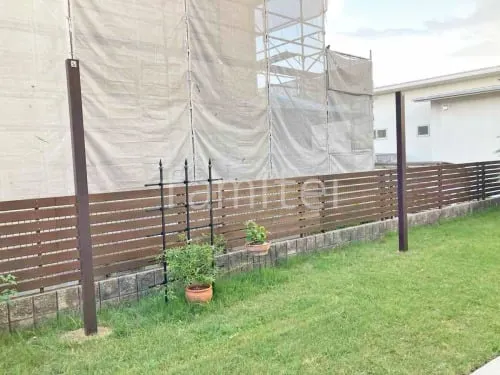 木製調デザインアルミ角柱 プランパーツ 角材