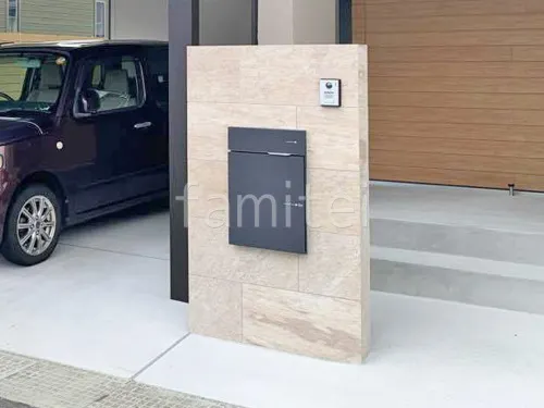 門柱 壁タイル貼り LIXIL アヴァンティ 宅配ボックス ユニソン ヴィコDB100