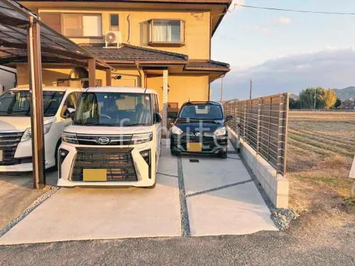 駐車場ガレージ床 土間コンクリート