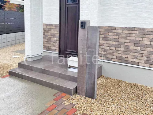 コンクリート製枕木(擬木)門柱 東洋工業 ヴィンテージウッドスリーパーラフト