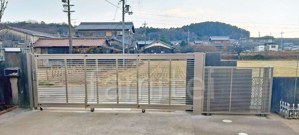 四国化成　スタッキング引戸　施工例