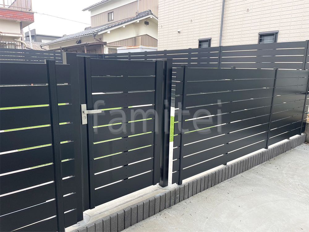 マイティ門扉　タイプA　施工例