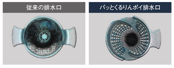 LIXIL　リノビオV　排水口　改良