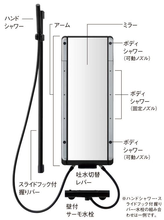 LIXIL　リノビオV　ボディハグシャワー