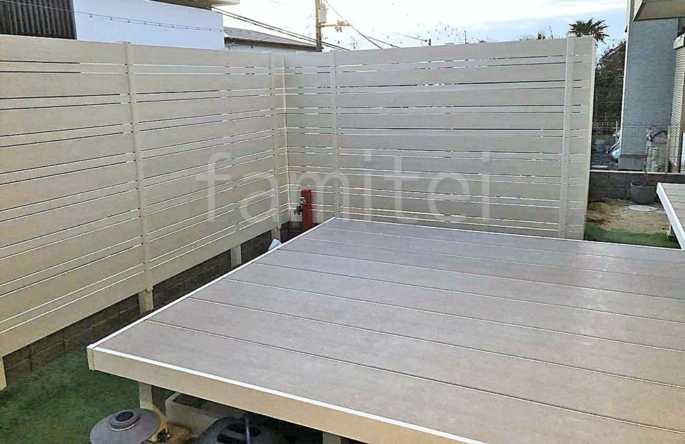 マイティウッド　施工例　ミルキーホワイト