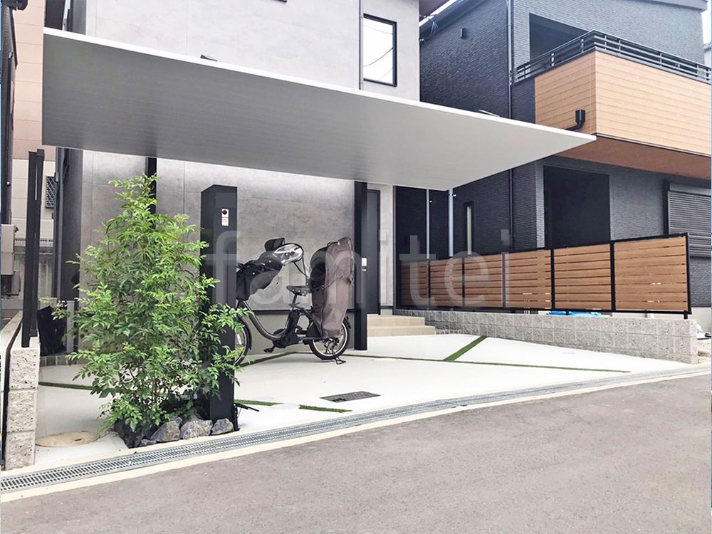 オスポール　ブラック　施工例